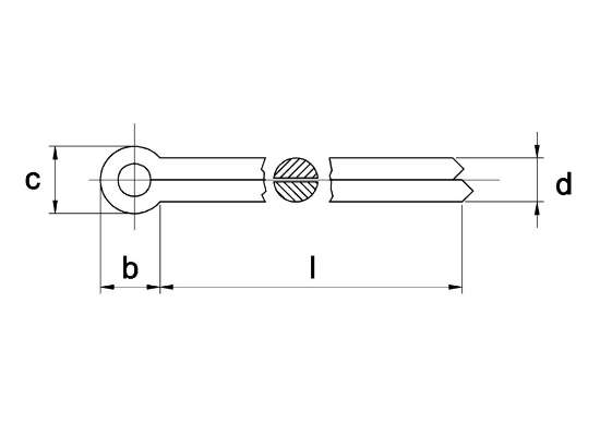 Afbeeldingen van Splitpen DIN 94 EV 2 X 20 - 1000