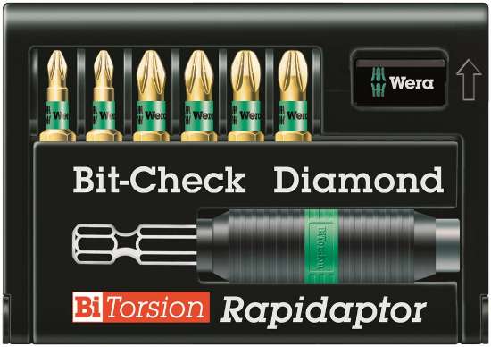 Afbeeldingen van 8755-6/BDC BITS-ASSORTIMENT RAPIDAPTOR