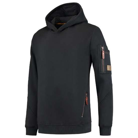 Afbeeldingen van Tricorp Sweater Premium Capuchon Black M