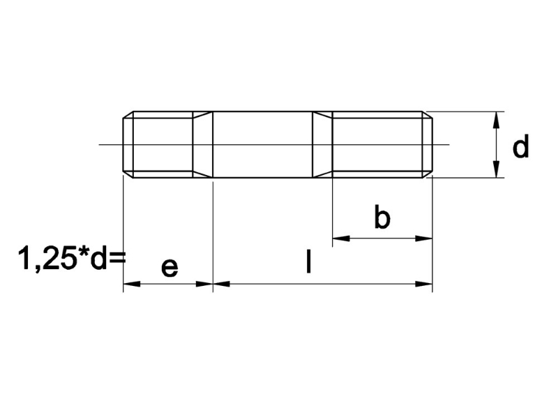 Afbeeldingen van T.E. Din 939 5.8 ZW M 12 X 65 - 50