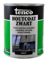 Afbeeldingen van Tenco houtcoat zwart 1 ltr