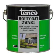 Afbeeldingen van Tenco Houtcoat zwart 2,5 ltr.