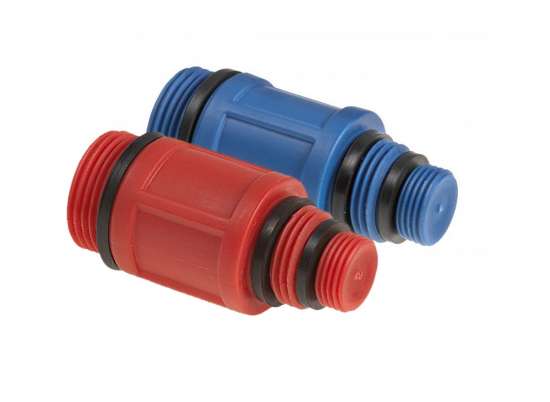 Afbeeldingen van BONFIX 820305 afsluitplug rood + blauw