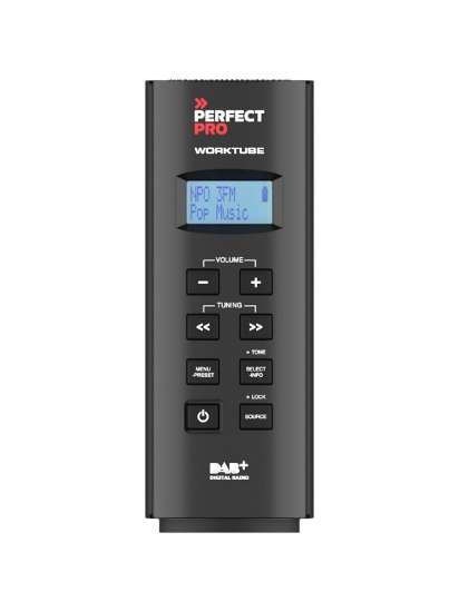 Afbeeldingen van PERFECTPRO DAB+ FM IP45 WORKTUBE 6X AA