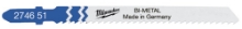 Afbeeldingen van MILWAUKEE® Decoupeerzaagblad Bi 75 x 2.5 mm T101A sp. - 5 pcs