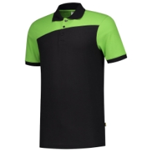 Afbeeldingen van POLOSHIRT BICOLOR NADEN BLACKLIME XL