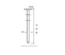 Afbeeldingen van Coilnagel rncw30 nk 19mm asfalt ds 7,2ml