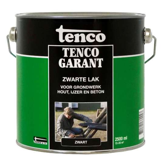 Afbeeldingen van Tencogarant Zwarte Lak 2,5 ltr.