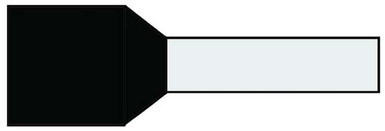 Afbeeldingen van Geïsoleerde Adereindhuls 1,5qmm Zwart penleng