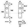 Afbeeldingen van AXA Binnenbeslag/tl-63/8mm/f1 ean