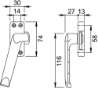 Afbeeldingen van HOPPE DVB 013HN/446-4 F2 LS