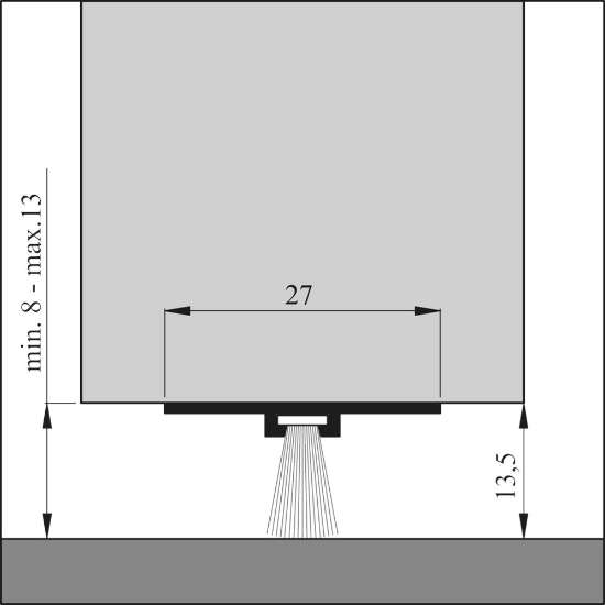 Afbeeldingen van Dorpelprofiel alu DBS-300