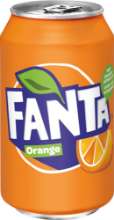 Afbeeldingen van FANTA ORANGE BLIK Á 33CL