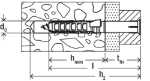 Afbeeldingen van Fischer Kozijn-/Constructieplug SXR 10x120 T