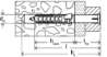 Afbeeldingen van Fischer Kozijn-/Constructieplug SXR 10x160 T