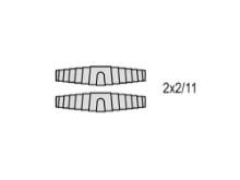 Afbeeldingen van VEER FELCO 2/91 2ST.OP BLISTER NO.2 4 7 8 9 1