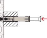 Afbeeldingen van Fischer Kozijn-/Constructieplug SXR 10x120 T