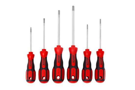 Afbeeldingen van 4Tecx Schroevendraaierset Torx 6-delig Tx-10-