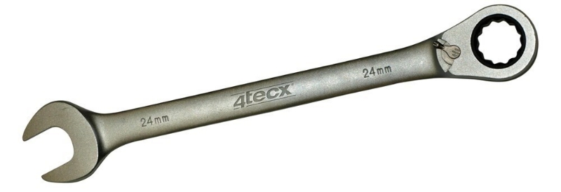 Afbeeldingen van 4Tecx Ring-steek ratelsleutel 18mm