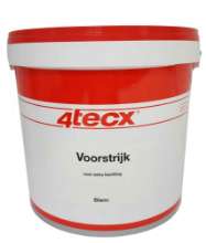 Afbeeldingen van 4Tecx Voorstrijk wit dekkend 5ltr