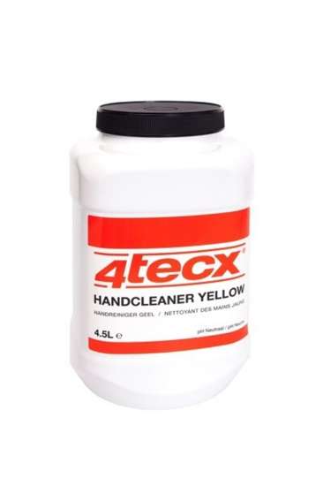 Afbeeldingen van 4Tecx Handcleaner Yellow Pro 4,5ltr