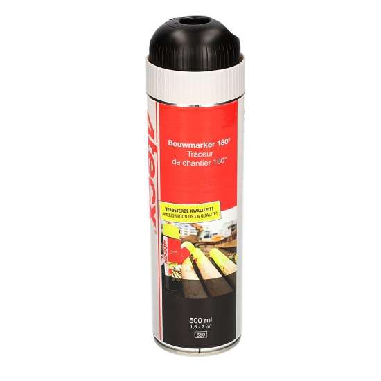 Afbeeldingen van 4Tecx Bouwmarker zwart 500ml