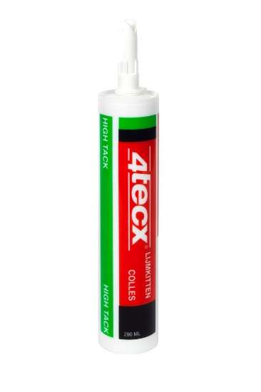 Afbeeldingen van 4Tecx High tack wit 290ml