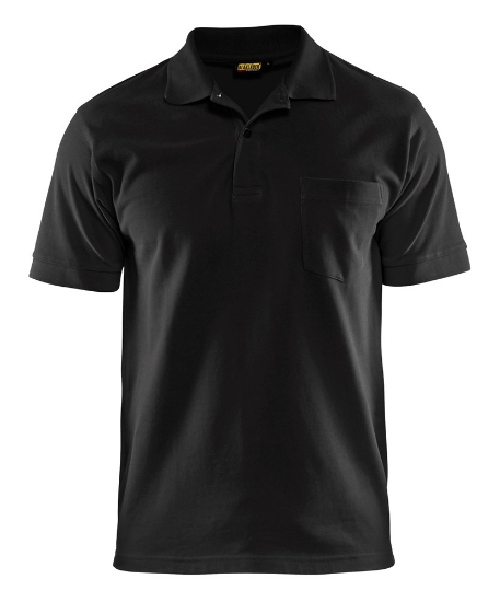 Afbeeldingen van PIQUE POLO ZWART L 330510359900L