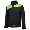 Afbeeldingen van SOFTSHELL BICOLOR NADEN BLACKLIME M