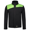 Afbeeldingen van SOFTSHELL BICOLOR NADEN BLACKLIME M