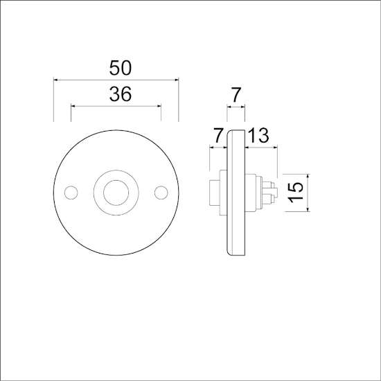 Afbeeldingen van Ami Beldrukker 3 rh zwart