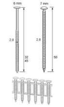 Afbeeldingen van COILN. RNCS28 RVS 65MM RING LENSK DS 6ML