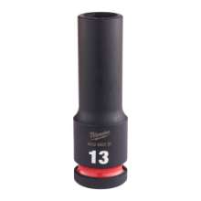 Afbeeldingen van MILWAUKEE® Slagdop 1/2 lang 13 mm 1/2" impact socket deep - 1pc