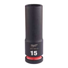 Afbeeldingen van MILWAUKEE® Slagdop 1/2 lang 15 mm 1/2" impact socket deep - 1pc