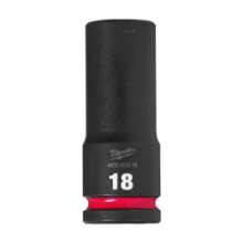 Afbeeldingen van MILWAUKEE® Slagdop 1/2 lang 18 mm 1/2" impact socket deep - 1pc