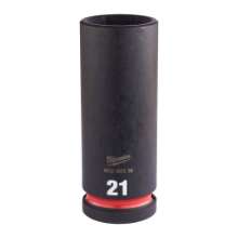 Afbeeldingen van MILWAUKEE® Slagdop 1/2 lang 21 mm 1/2" impact socket deep - 1pc