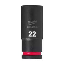 Afbeeldingen van MILWAUKEE® Slagdop 1/2 lang 22 mm 1/2" impact socket deep - 1pc