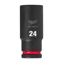 Afbeeldingen van MILWAUKEE® Slagdop 1/2 lang 24 mm 1/2" impact socket deep - 1pc