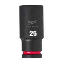 Afbeeldingen van MILWAUKEE® Slagdop 1/2 lang 25 mm 1/2" impact socket deep - 1pc