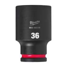 Afbeeldingen van MILWAUKEE® Slagdop 1/2 lang 36 mm 1/2" impact socket deep - 1pc