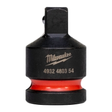 Afbeeldingen van MILWAUKEE® ½" slagvaste doppen - verloopstuk Impact socket adaptor 1/2" to 3/8"-1pc