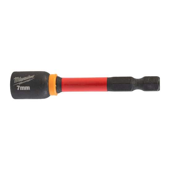 Afbeeldingen van MILWAUKEE® Magnetische Slagmoeraanzetter Dop Nut Driver Mag ShW HEX7 x 65 mm - 1 pc