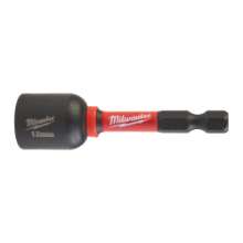 Afbeeldingen van MILWAUKEE® Magnetische Slagmoeraanzetter Dop Nut Driver Mag ShW HEX12 x 65 mm - 1 pc