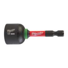 Afbeeldingen van MILWAUKEE® Magnetische Slagmoeraanzetter Dop Nut Driver Mag ShW HEX17 x 65 mm - 1 pc