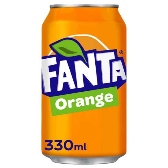 Afbeeldingen van FANTA ORANGE BLIK Á 33CL