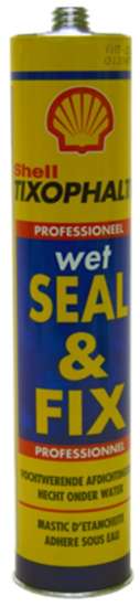 Afbeeldingen van illbruck Shell Wet Seal & Fix zwart 310