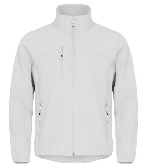 Afbeeldingen van Clique Classic softshell jacket heren wit xs