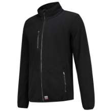 Afbeeldingen van Sweatvest Fleece Luxe Black L