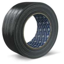 Afbeeldingen van Ducttape 320 | Universal Zwart 50 mm x 50 m (