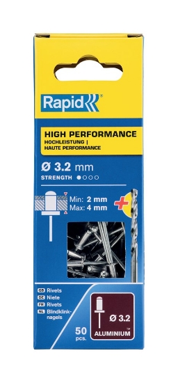 Afbeeldingen van Rapid Blindklinknagels High Performance Ø 3,2